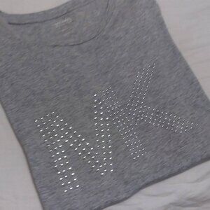 Michael Kors Gray Studded Shirt